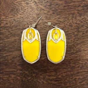 Kendra Scott earrings (yellow)